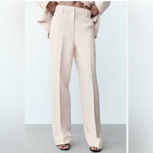 New Zara pants in light pink